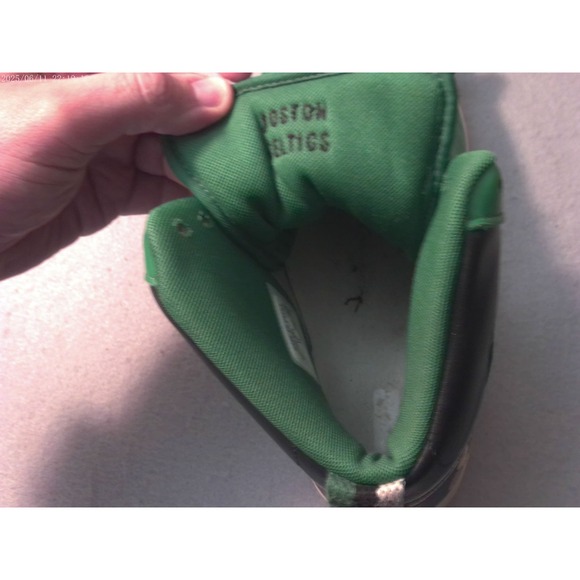 NIKE AIR FORCE 1 HIGH PREMIUM ID "NBA BOSTON CETLICS" SZ 12 RARE! [AQ3956-992]‎ - Picture 5 of 6